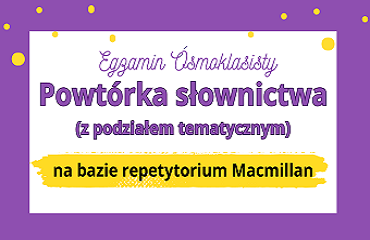 Rep Macmillan Słownictwo