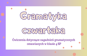 Gramatyka Czwartaka kafelek