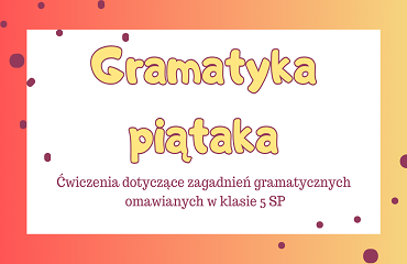 Gramatyka Piątaka